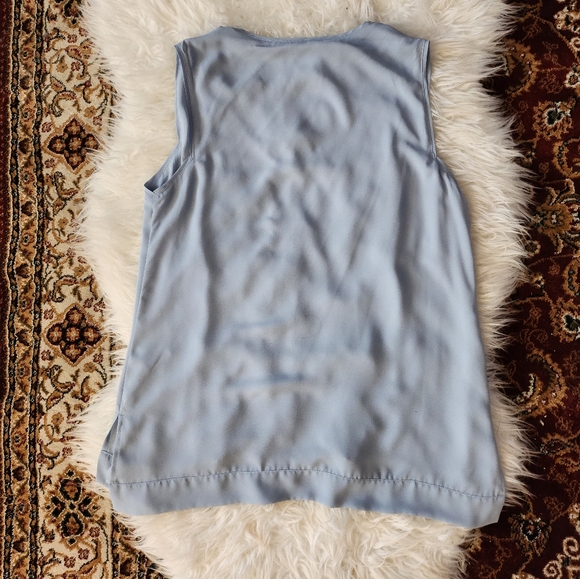 Melanie Lyne Pastel Blue Blouse - Picture 6 of 6